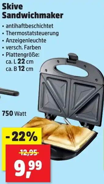 Thomas Philipps Skive Sandwichmaker Angebot