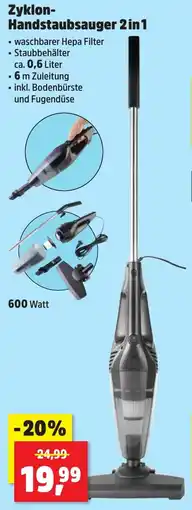 Thomas Philipps Zyklon Handstaubsauger 2in1 Angebot