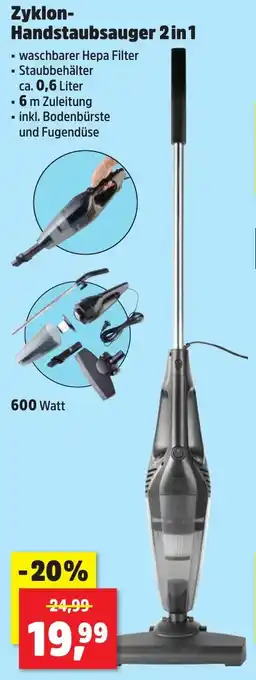 Thomas Philipps Zyklon Handstaubsauger 2in1 Angebot