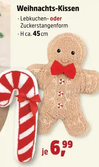 Thomas Philipps Weihnachts-kissen lebkuchenform Angebot