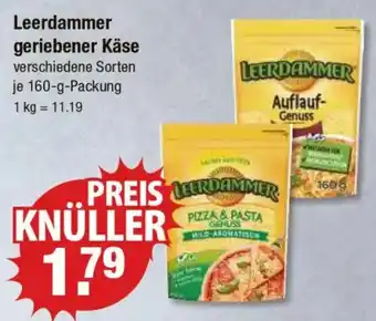V Markt Leerdammer geriebener Käse Angebot