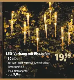 Thomas Philipps Led-vorhang mit eiszapfen Angebot