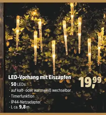 Thomas Philipps Led-vorhang mit eiszapfen Angebot