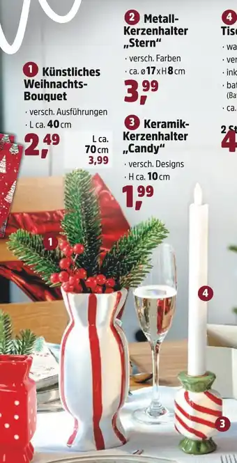 Thomas Philipps Künstliches weihnachts-bouquet Angebot