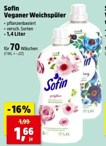 Thomas Philipps Sofin sensitive veganer weichspüler Angebot