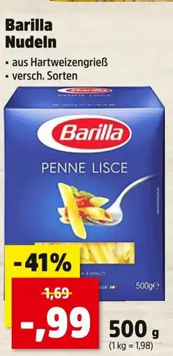 Thomas Philipps Barilla penne lisce Angebot