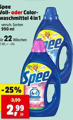 Thomas Philipps Spee vollwaschmittel 4in1 Angebot