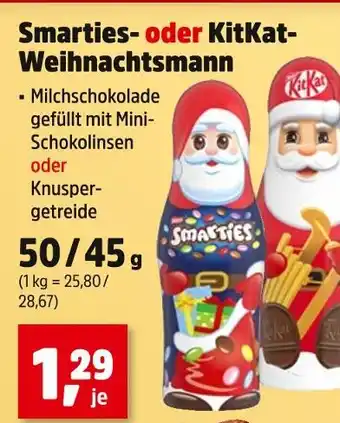 Thomas Philipps Smarties weihnachtsmann Angebot