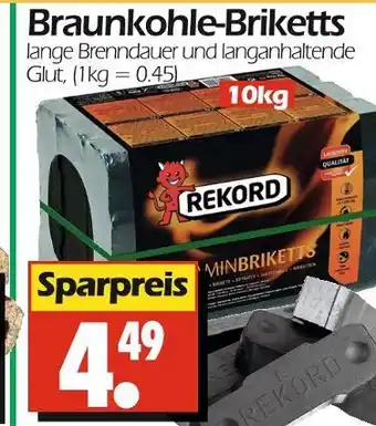 Wreesmann Rekord braunkohle-briketts Angebot
