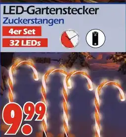 Wreesmann Led-gartenstecker zuckerstangen Angebot