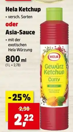 Thomas Philipps Hela gewürz ketchup curry Angebot