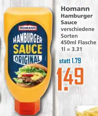 Klaas und Kock Homann Hamburger Sauce 450ml Angebot