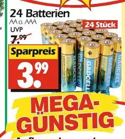 Wreesmann Gadcell batterien aa o. aaa Angebot
