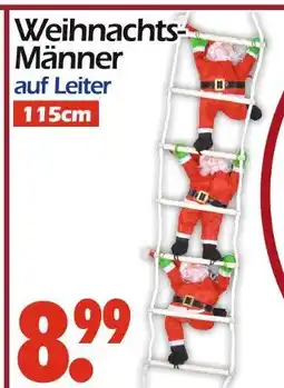 Wreesmann Weihnachts-männer auf leiter Angebot