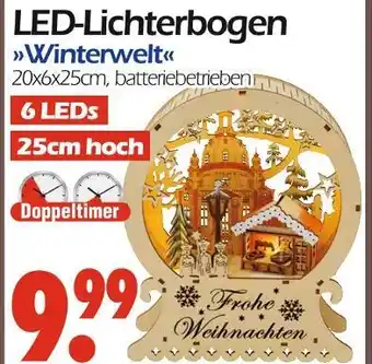 Wreesmann Led-lichterbogen winterwelt Angebot