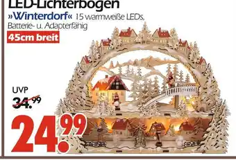 Wreesmann Led-lichterbogen winterdorf Angebot
