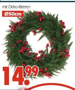 Wreesmann Dekokranz mit deko-beeren Angebot