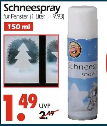 Wreesmann Schneespray Angebot