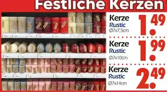 Wreesmann Kerze rustic Angebot