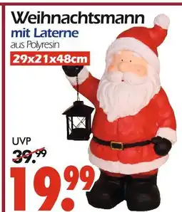 Wreesmann Weihnachtsmann mit laterne Angebot