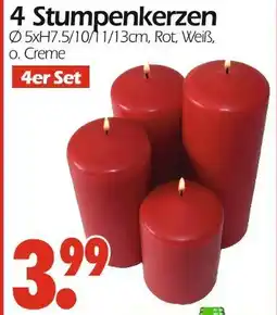 Wreesmann Stumpenkerzen Angebot