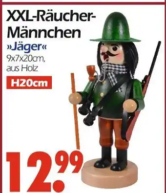 Wreesmann Xxl-räucher-männchen jäger Angebot