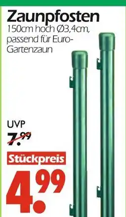 Wreesmann Zaunpfosten Angebot