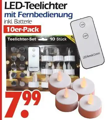 Wreesmann Led-teelichter Angebot