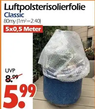 Wreesmann Luftpolsterisolierfolie classic Angebot