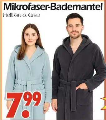 Wreesmann Mikrofaser-bademantel Angebot