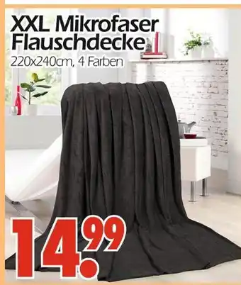 Wreesmann Xxl mikrofaser flauschdecke Angebot