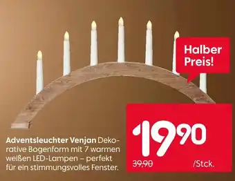 Rusta Adventsleuchter venjan Angebot