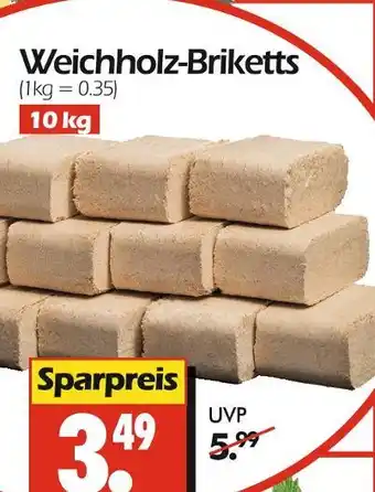 Wreesmann Weichholz-briketts Angebot