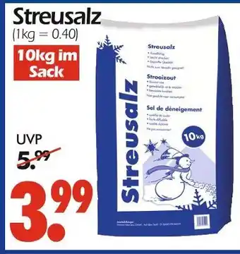 Wreesmann Streusalz Angebot
