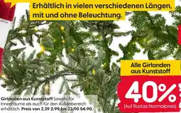 Rusta Girlanden aus kunststoff Angebot