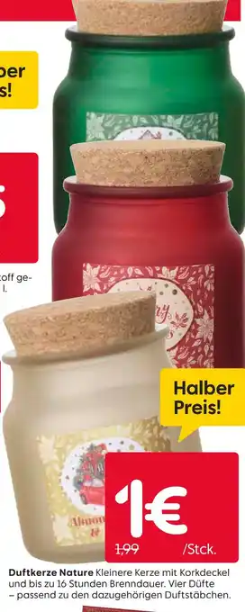 Rusta Duftkerze nature Angebot