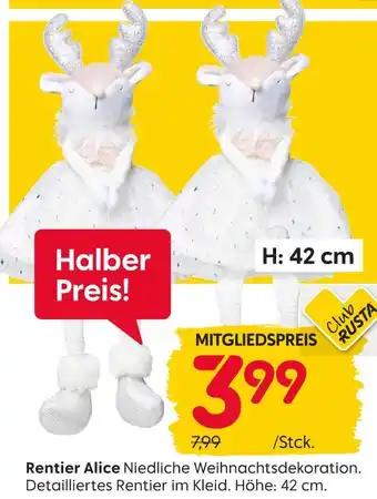 Rusta Rentier alice Angebot