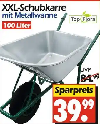 Wreesmann Top flora xxl-schubkarre mit metallwanne Angebot
