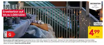 Rusta Decoration led light system Angebot