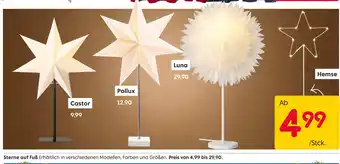 Rusta Sterne auf fuß Angebot