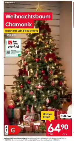 Rusta Weihnachtsbaum chamonix Angebot