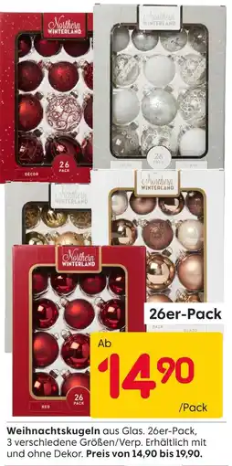Rusta Northern winterland weihnachtskugeln Angebot