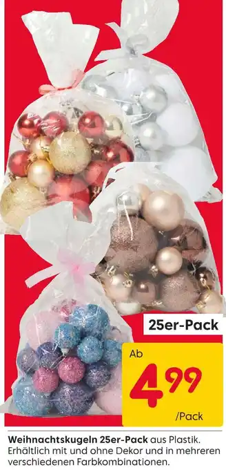 Rusta Weihnachtskugeln Angebot