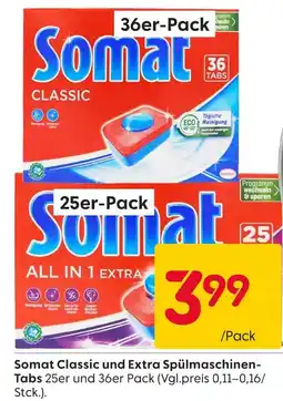 Rusta Somat spülmaschinen-tabs Angebot
