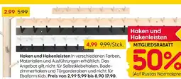 Rusta Haken und hakenleisten Angebot