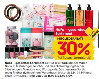 Rusta 30% rabatt Angebot