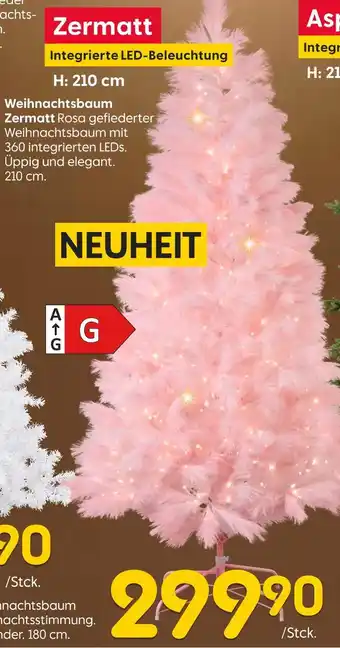 Rusta Weihnachtsbaum zermatt Angebot