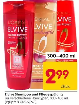 Rusta L'oreal paris elvive shampoo und pflegespülung Angebot