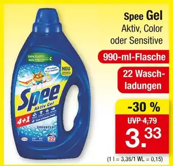 Zimmermann Spee gel aktiv Angebot
