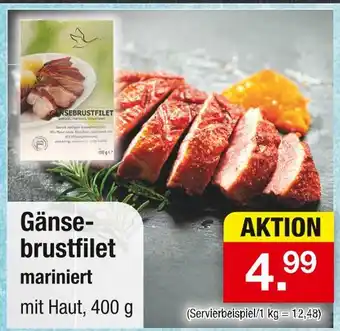 Zimmermann Gänsebrustfilet Angebot